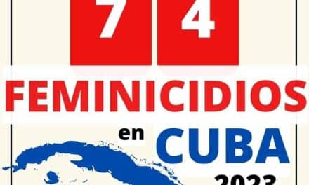 YA SON 74 LOS FEMINICIDIOS CONFIRMADOS EN CUBA EN 2023
